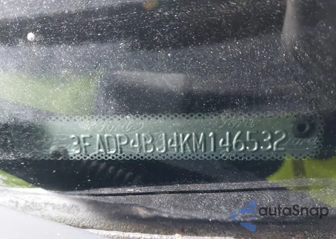 2019 Ford Fiesta Se from USA, damaged, VIN 3FADP4BJ4KM146532